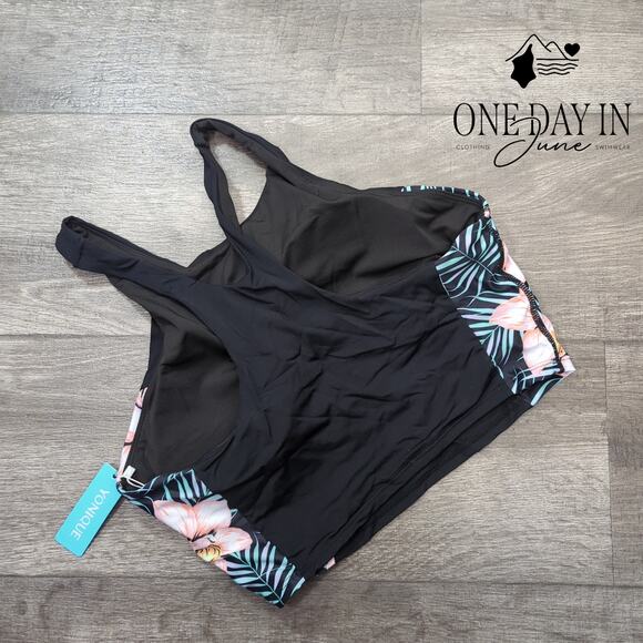 Yonique Crop Bikini Top Size L - Picture 5 of 5